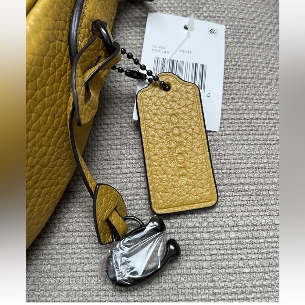 Coach Luna Shoulder Bag in colour flax/pewter New withTags - Picture 11 of 16